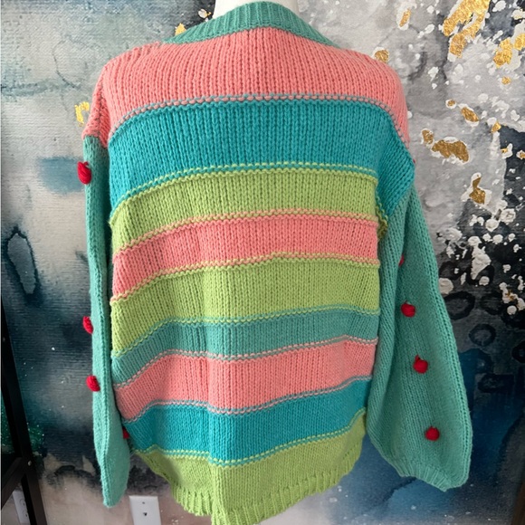 Umgee | Happy Pom Sweater - Picture 5 of 8